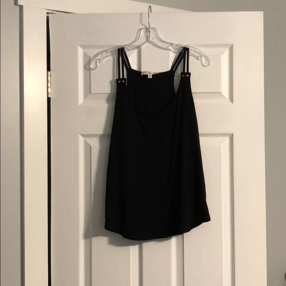 Black tank top